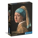 Art Girl with a Pearl Earring 1000-piece Compact puzzle Clementoni
