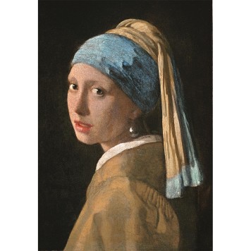 Art Girl with a Pearl Earring 1000-piece Compact puzzle Clementoni