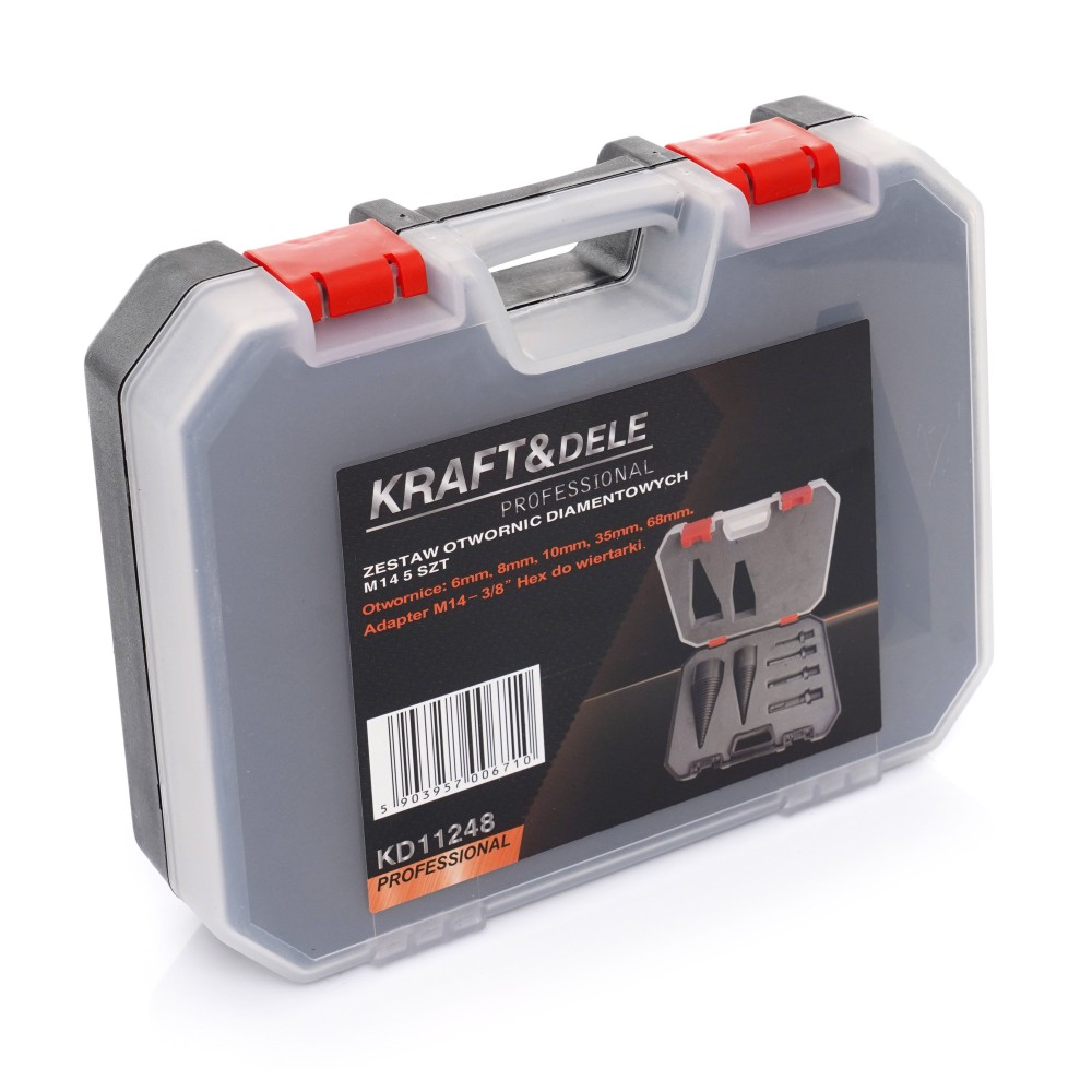 Zestaw wierteł do rozłupywania / łupania drewna 32mm / 42mm KD11248