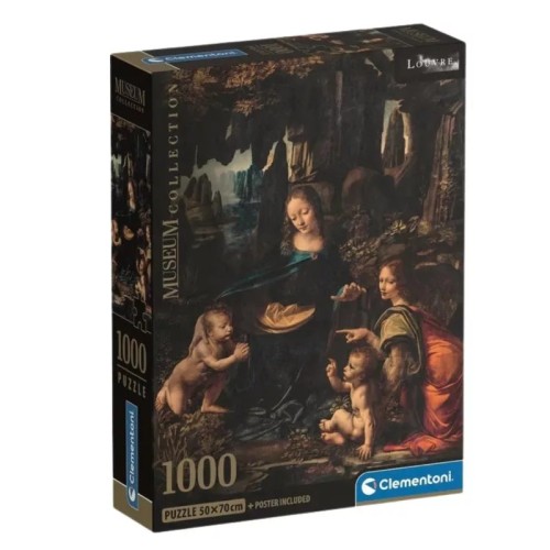 Art Da Vinci Rocky Madonna 1000 Piece Compact Puzzle Clementoni