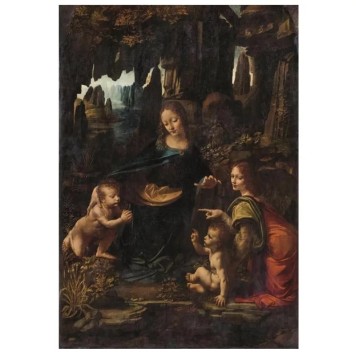 Art Da Vinci Rocky Madonna 1000 Piece Compact Puzzle Clementoni