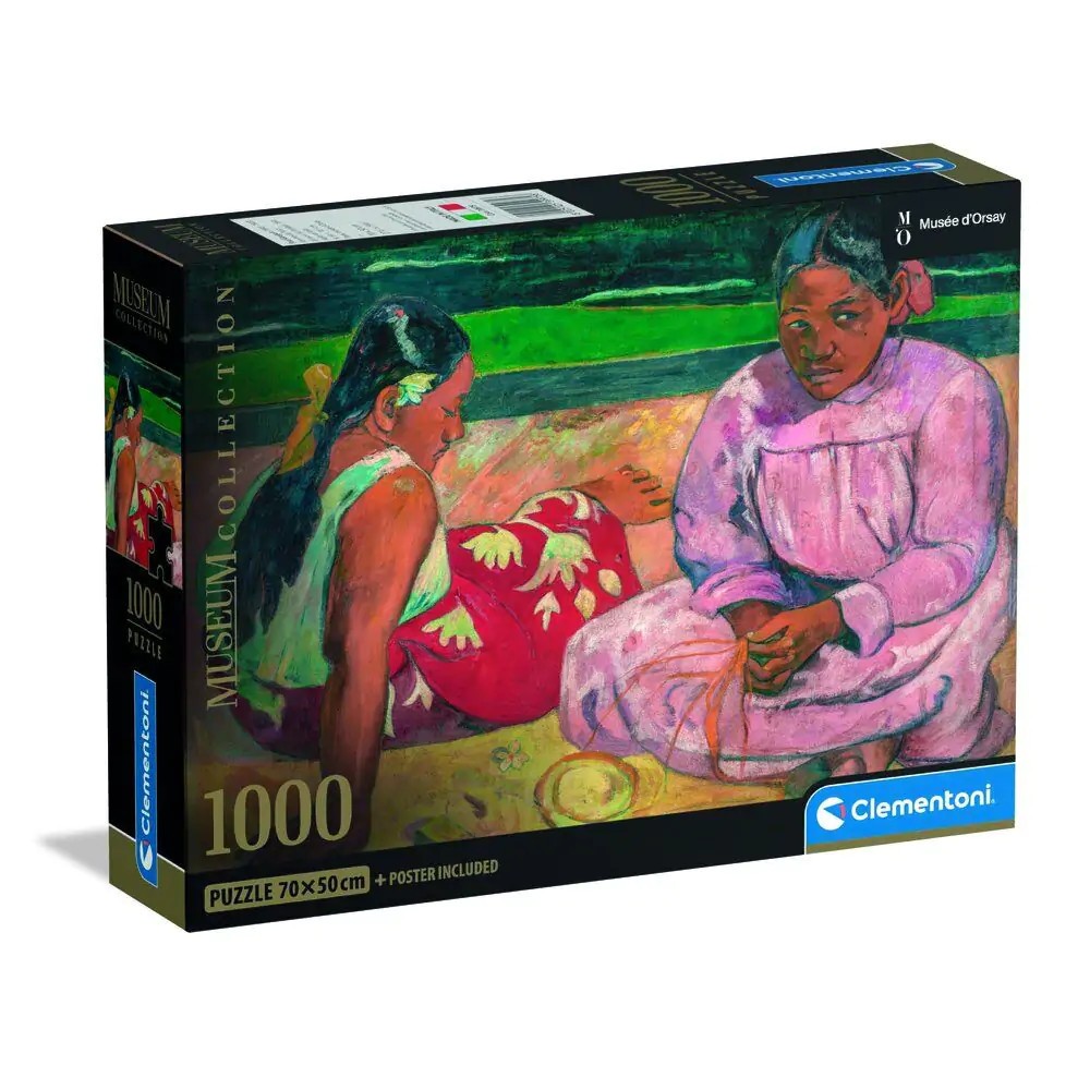 Art Gauguin Tahiti Women 1000-piece Compact Puzzle Clementoni