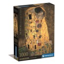 Art The Kiss 1000-piece Compact Puzzle Clementoni