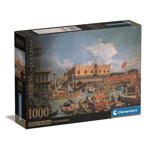 Art View of the Ducal Palace 1000-piece Compact puzzle Clementoni