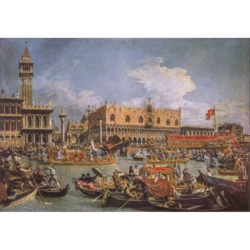 Art View of the Ducal Palace 1000-piece Compact puzzle Clementoni