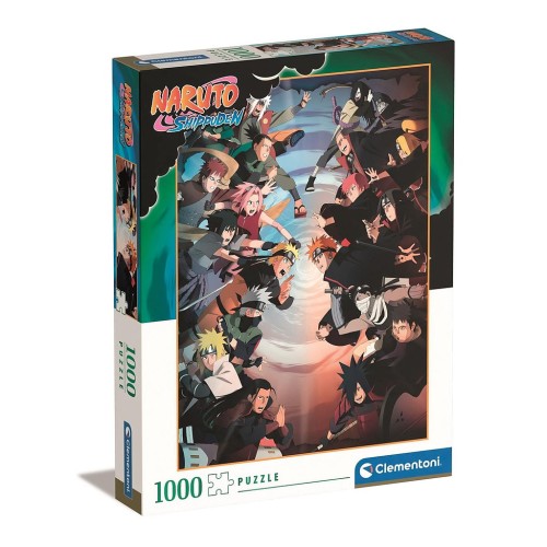 Naruto Assault 1000 db-os puzzle Clementoni