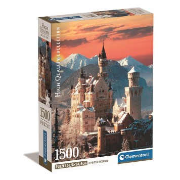 Cities Neuschwantein Germany 1500-piece Compact puzzle Clementoni
