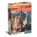 Cities Neuschwantein Germany 1500-piece Compact puzzle Clementoni