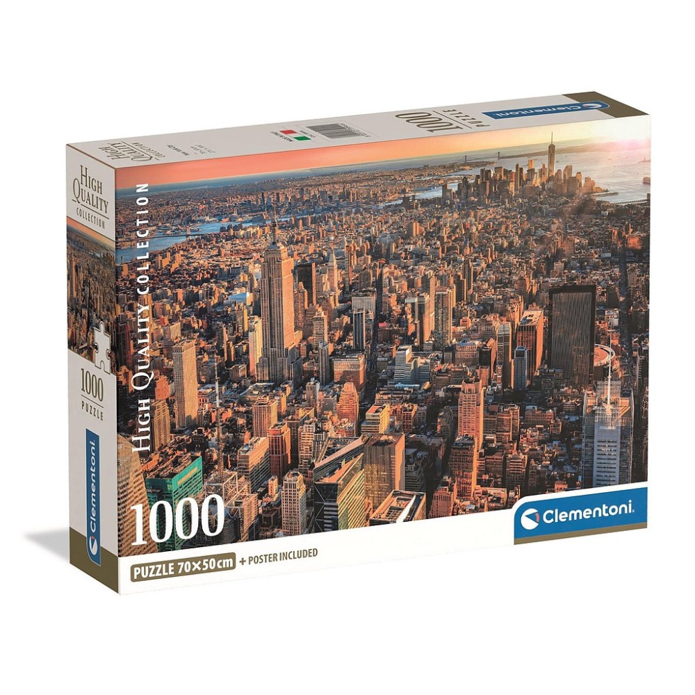 Cities City New York 1000 piece puzzle Clementoni