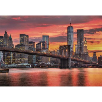 Cities East River New York 1500-piece puzzle Clementoni