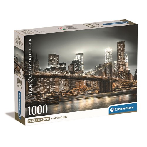 Cities Skyline New York 1000-piece puzzle Clementoni