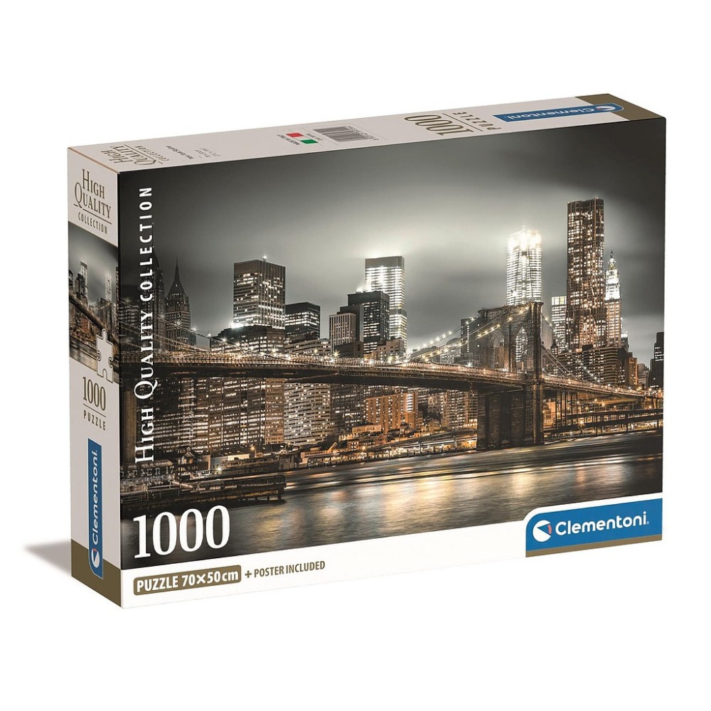 Cities Skyline New York 1000-piece puzzle Clementoni