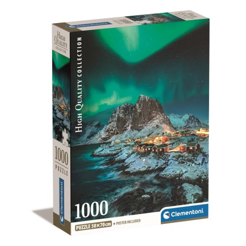 Cities Lofoten Norway 1000-piece Compact Puzzle Clementoni