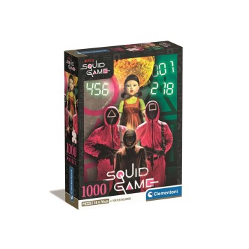 Squid Game 1000 piece Clementoni puzzle