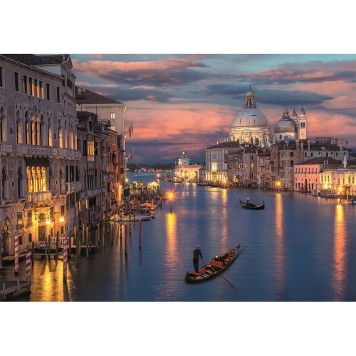 Cities Canal Grande Italy 2000-piece puzzle Clementoni