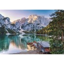 Cities Lake Braies Italy 1000-piece Compact Puzzle Clementoni