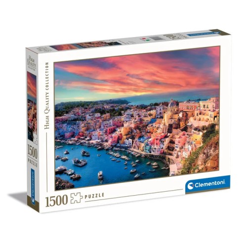 Travel Procida Italy 1500-piece puzzle Clementoni