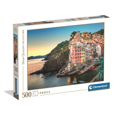 Cities Riomaggiore Italy 500-piece puzzle Clementoni