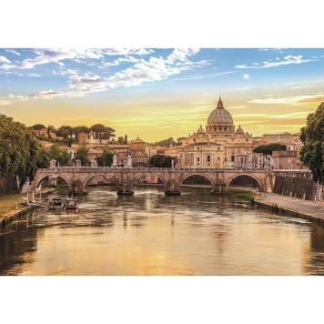 Cities Rome Italy 1500-piece Compact puzzle Clementoni