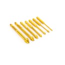 Wiertła do szkła z węglika wolframu 7szt. KD11250