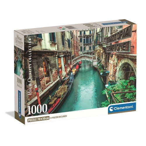 Cities Venice Canal Italy 1000-piece puzzle Clementoni