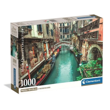Cities Venice Canal Italy 1000-piece puzzle Clementoni