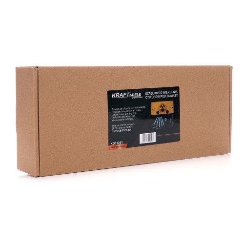 SZABLON DO WIERCENIA OTWORÓW POD ZAWIASY KD11251