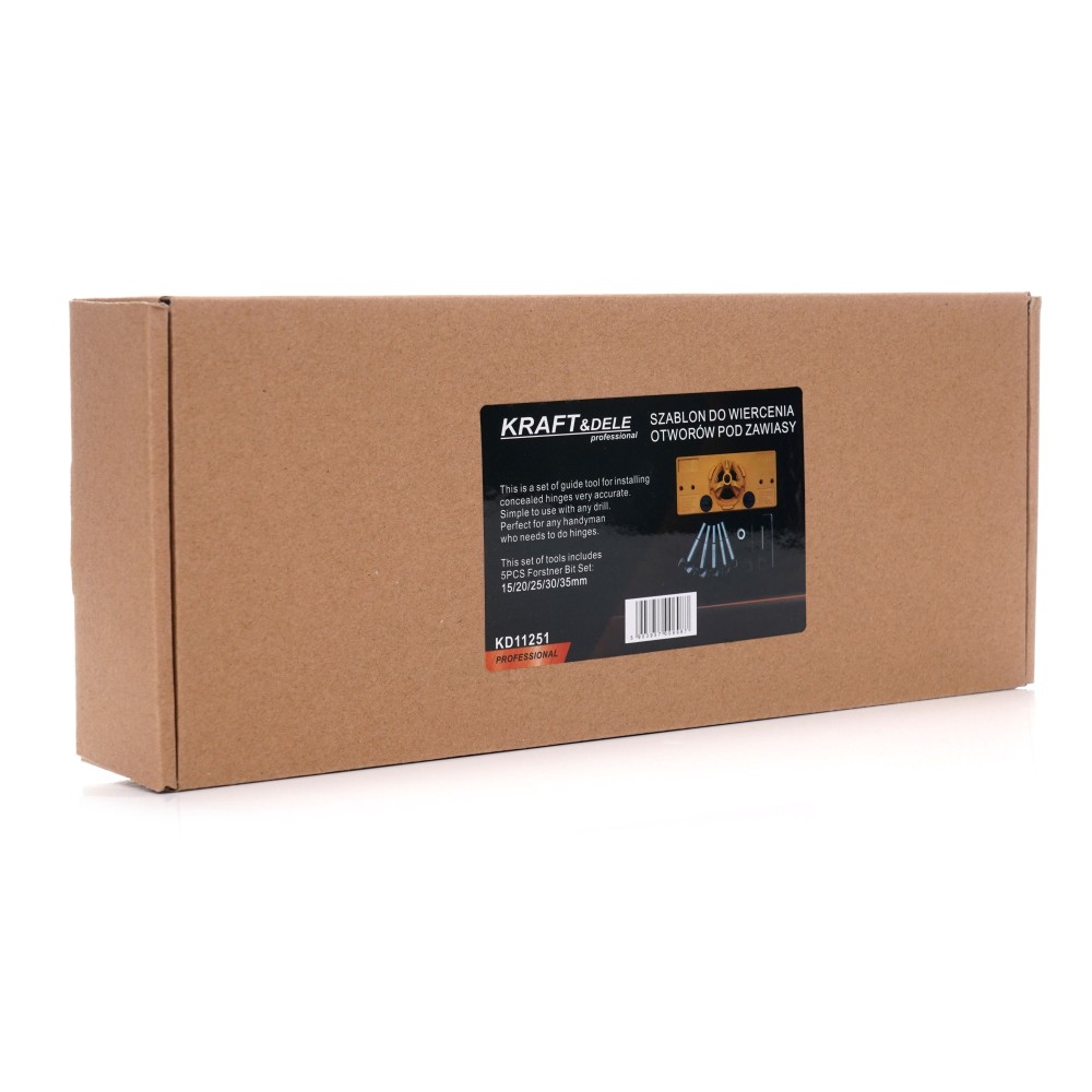 SZABLON DO WIERCENIA OTWORÓW POD ZAWIASY KD11251