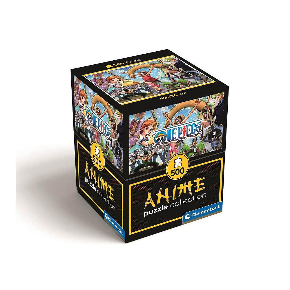 One Piece Ripped 500 db-os Cube puzzle Clementoni