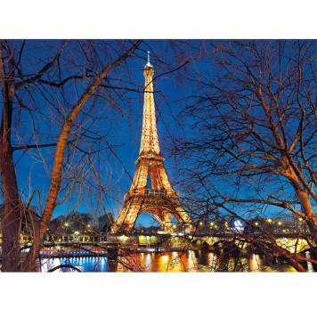 Cities Eiffel Tower Paris 2000-piece Puzzle Clementoni
