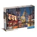 Cities Montmarte Paris 1500-piece Compact puzzle Clementoni