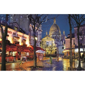 Cities Montmarte Paris 1500-piece Compact puzzle Clementoni