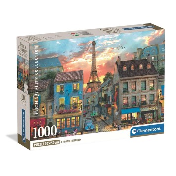Cities Streets Paris 1000 piece puzzle Clementoni