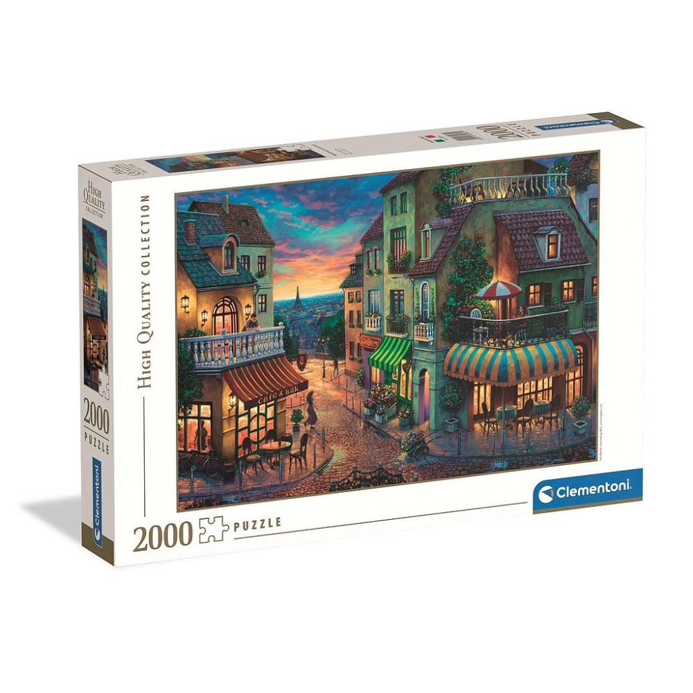 Cities Wandering Around Paris 2000-piece Puzzle Clementoni