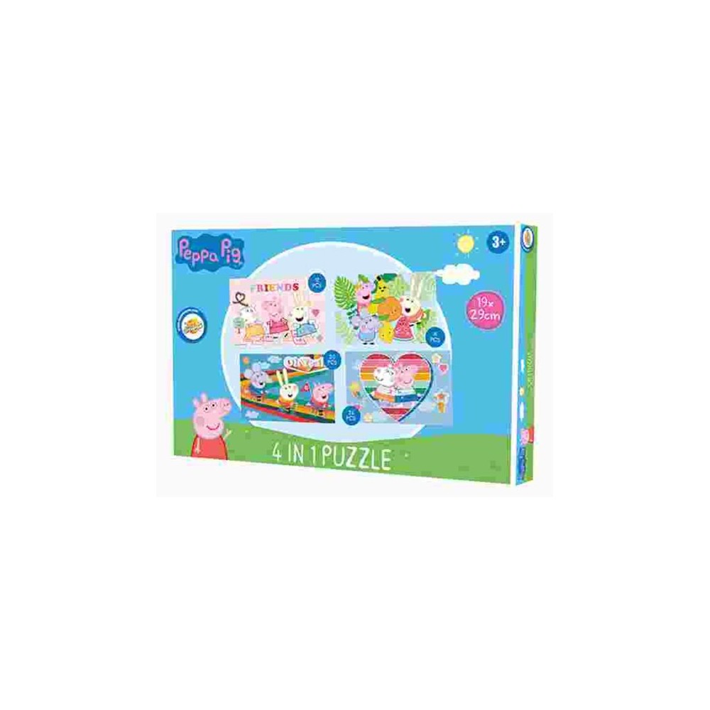 Peppa Pig puzzle 4-in-1