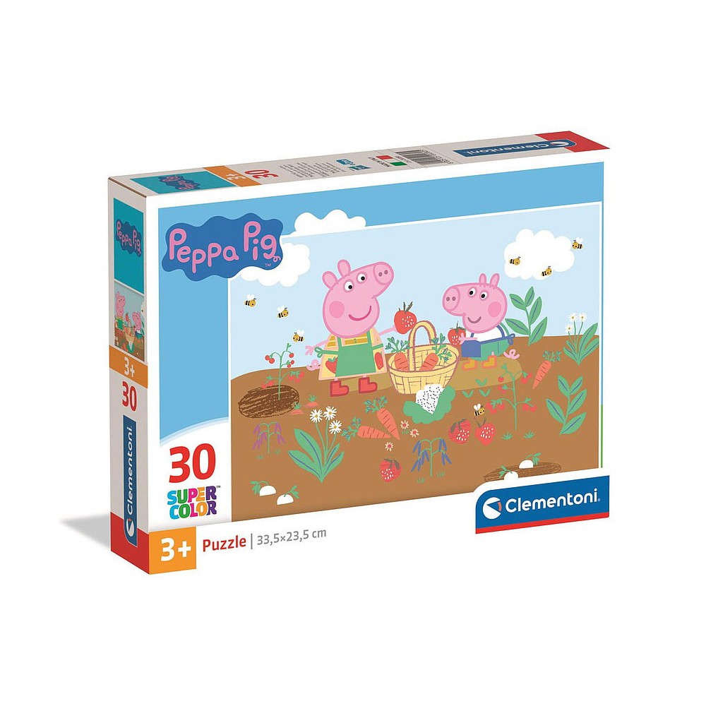 Peppa malac Gardening 30 db-os puzzle Clementoni