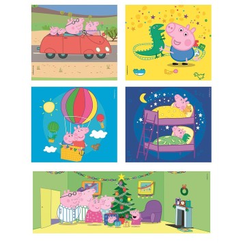 Peppa Pig Life 10 in 1 puzzle Clementoni
