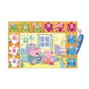 Peppa Pig Reading interactive 24-piece puzzle Clementoni