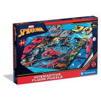 Spiderman Enemies interactive 24-piece puzzle Clementoni