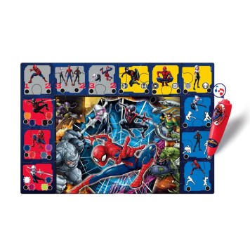 Spiderman Enemies interactive 24-piece puzzle Clementoni