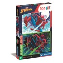 Spiderman Shoot 104-piece glowing puzzle Clementoni