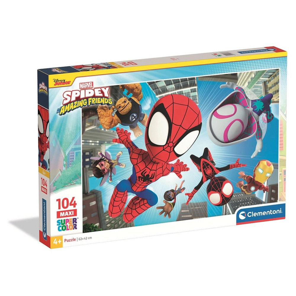 Spiderman Spidey 104-piece maxi puzzle Clementoni