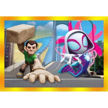 Spiderman Spidey 4 in 1 puzzle Clementoni