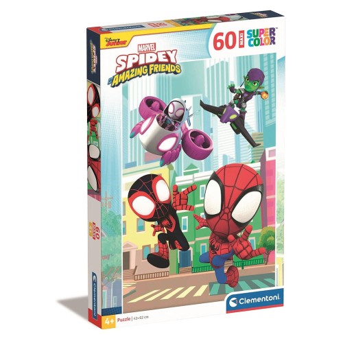 Spiderman Spidey 60-piece Maxi Puzzle Clementoni