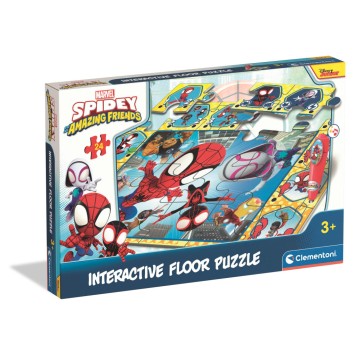 Spiderman Spidey and Friends interactive 24-piece puzzle Clementoni