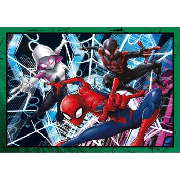 Spiderman Trio in Action 4-in-1 Clementoni Puzzle
