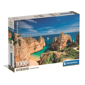 Cities Algarve Bay Portugal 1000-piece puzzle Clementoni