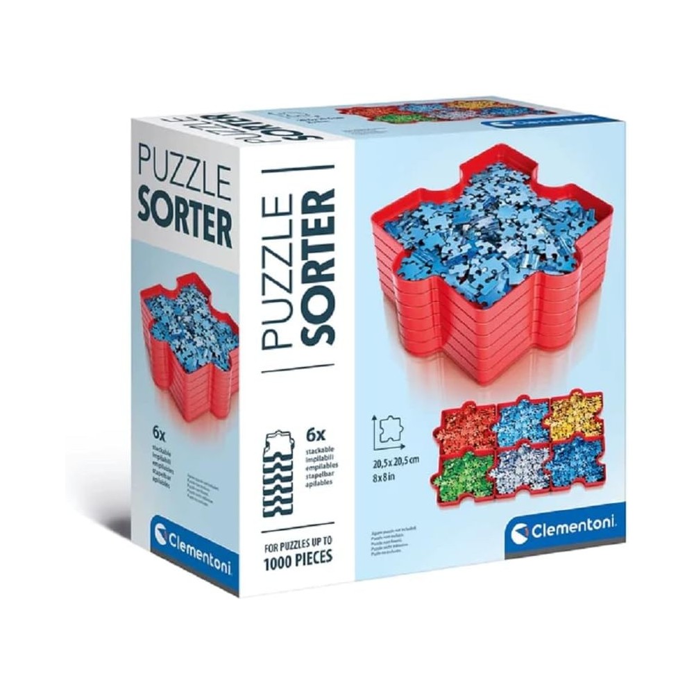 Colour Clementoni 6-piece Puzzle Sorter