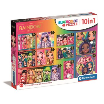 Rainbow High Personalities 10 in 1 puzzle Clementoni