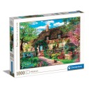 Cities Secret Garden Old Cottage 1000-piece Puzzle Clementoni